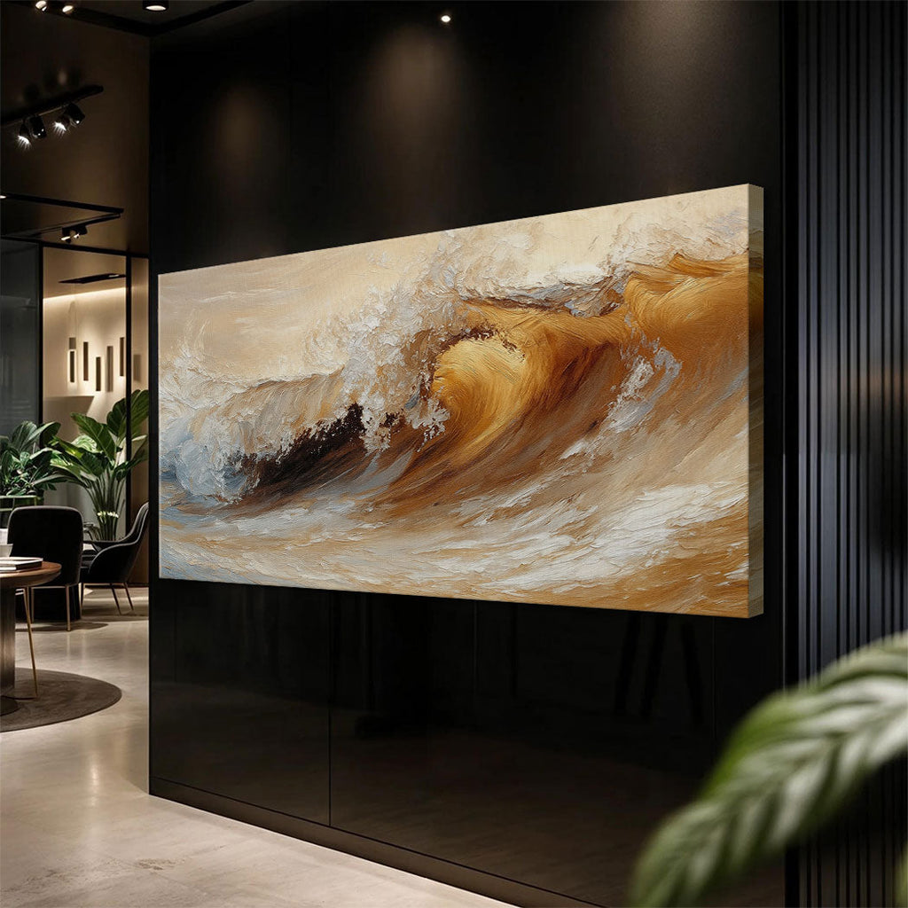 Surge ocean wave seascape wall art