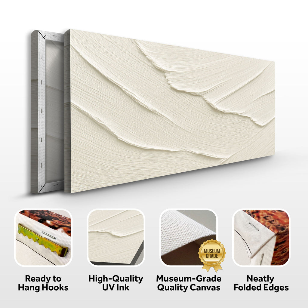 Stillwater II sculptural wave relief wall art