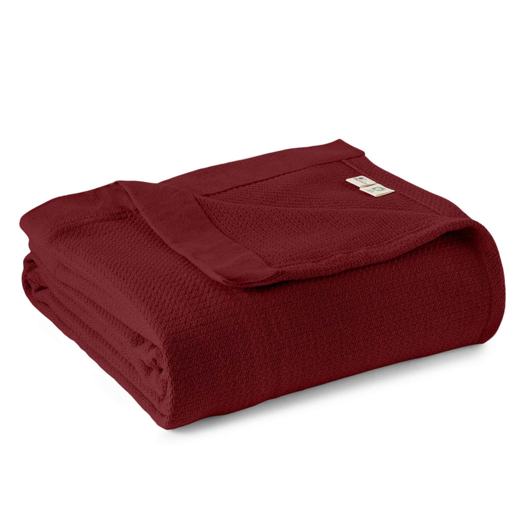 Organic Woven Blanket – GOTS Certified Cotton | ESVILA