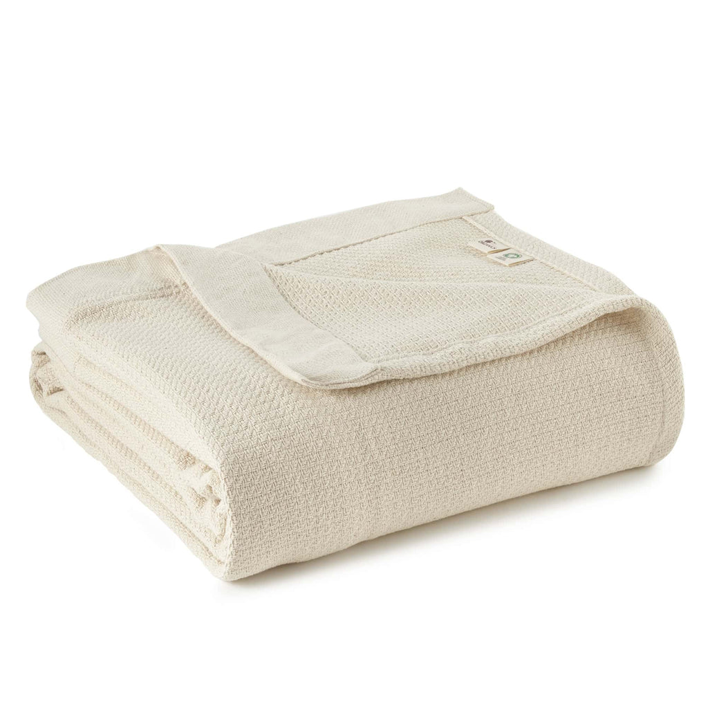 Organic Woven Blanket – GOTS Certified Cotton | ESVILA