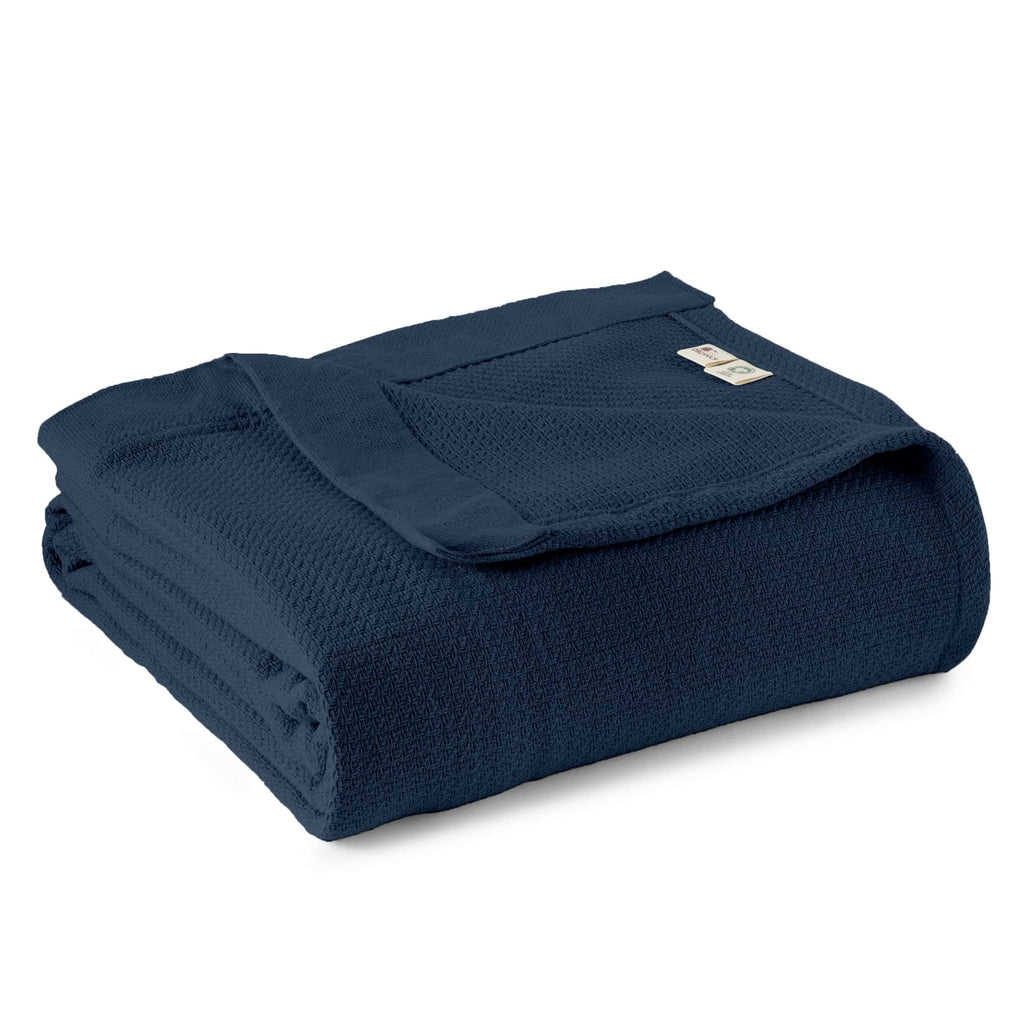 Organic Woven Blanket – GOTS Certified Cotton | ESVILA