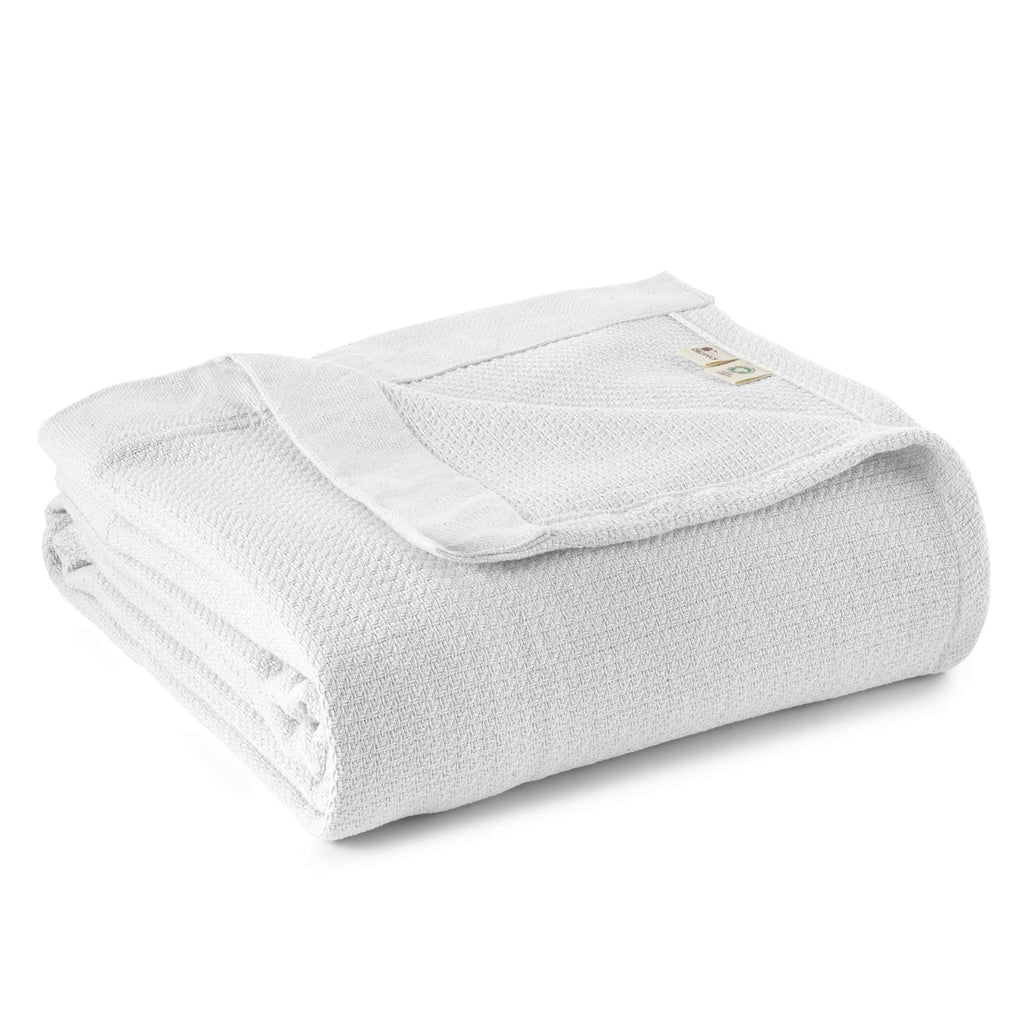 Organic Woven Blanket – GOTS Certified Cotton | ESVILA