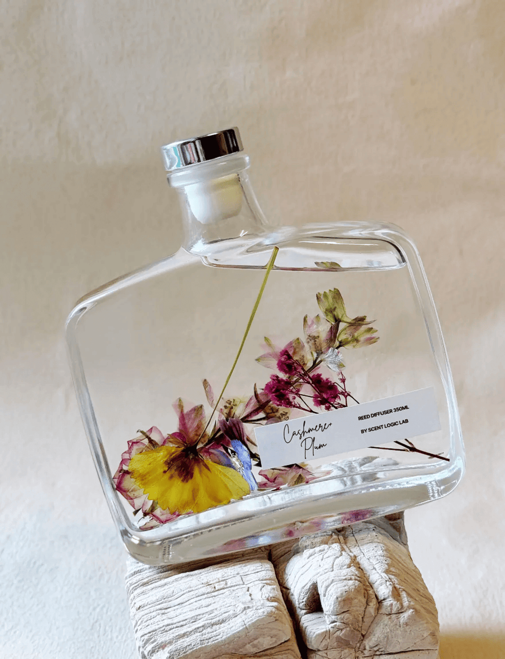 Handmade Botanical Reed Diffuser 12 oz – 9 Scents, Premium Home Fragrance | ESVILA