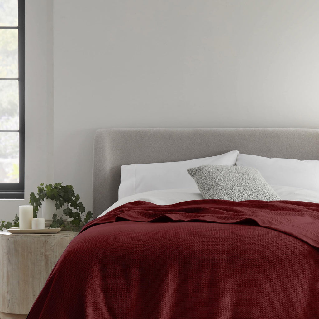 Organic Woven Blanket – GOTS Certified Cotton | ESVILA