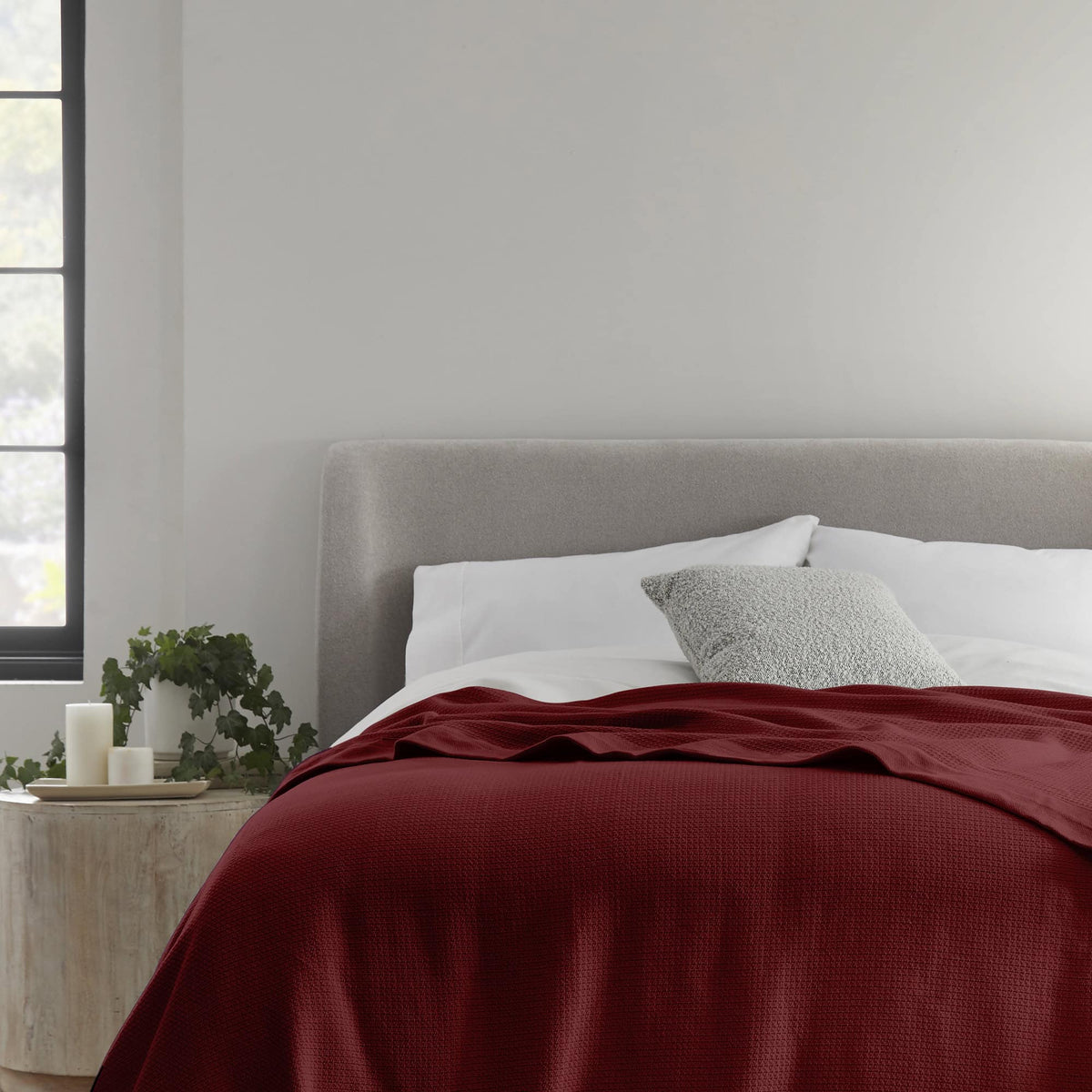 Organic Woven Blanket – GOTS Certified Cotton | ESVILA
