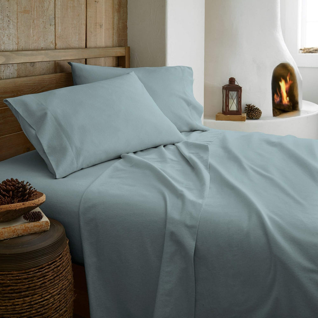 Organic Flannel Sheet Set – GOTS Certified Cotton | ESVILA