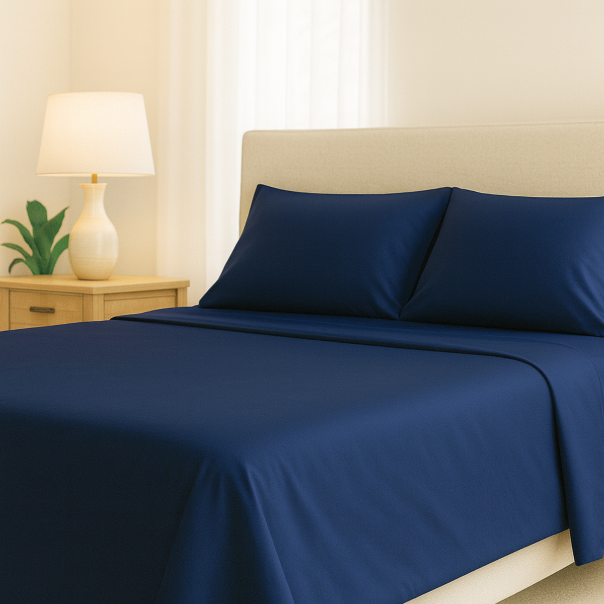 Bamboo Viscose Sheet Set (4 Pieces) – 250TC, Silky Soft, Queen/King/Cal King | ESVILA