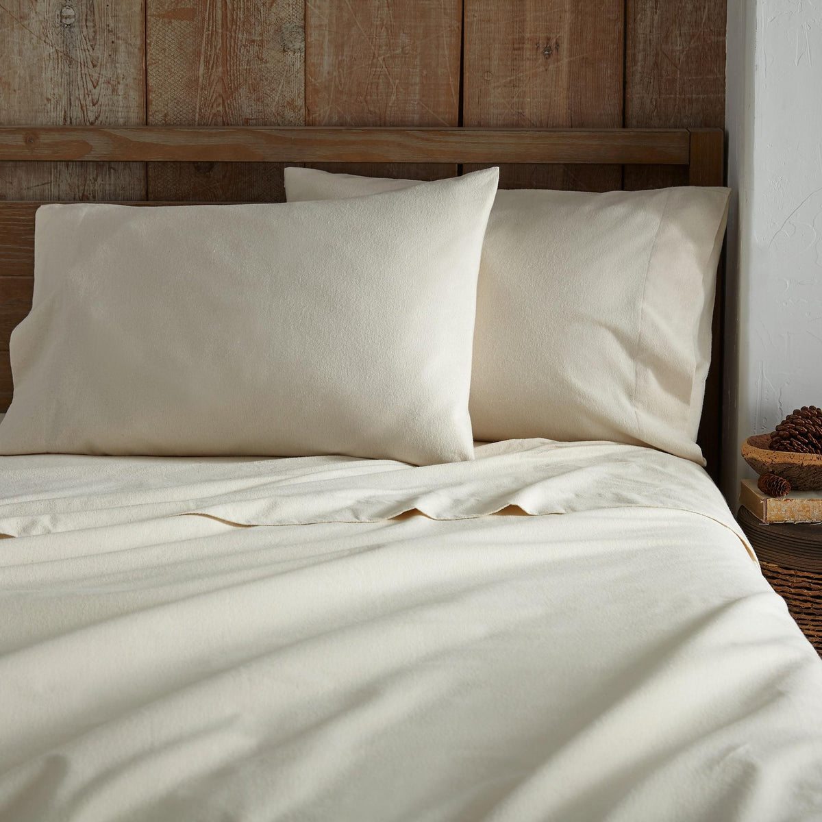 Organic Flannel Sheet Set – GOTS Certified Cotton | ESVILA
