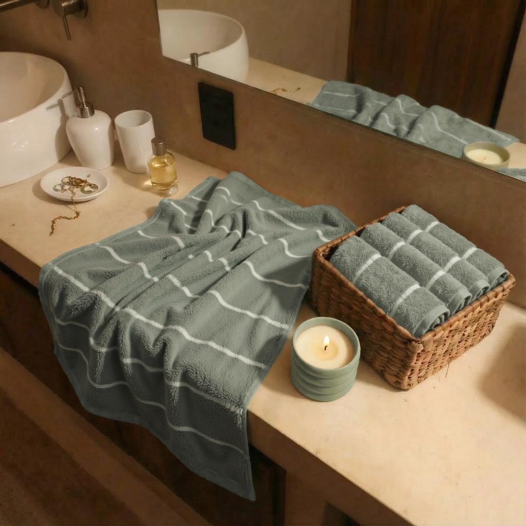 Australian Cotton Bath Towel – 600 GSM, Deia | ESVILA