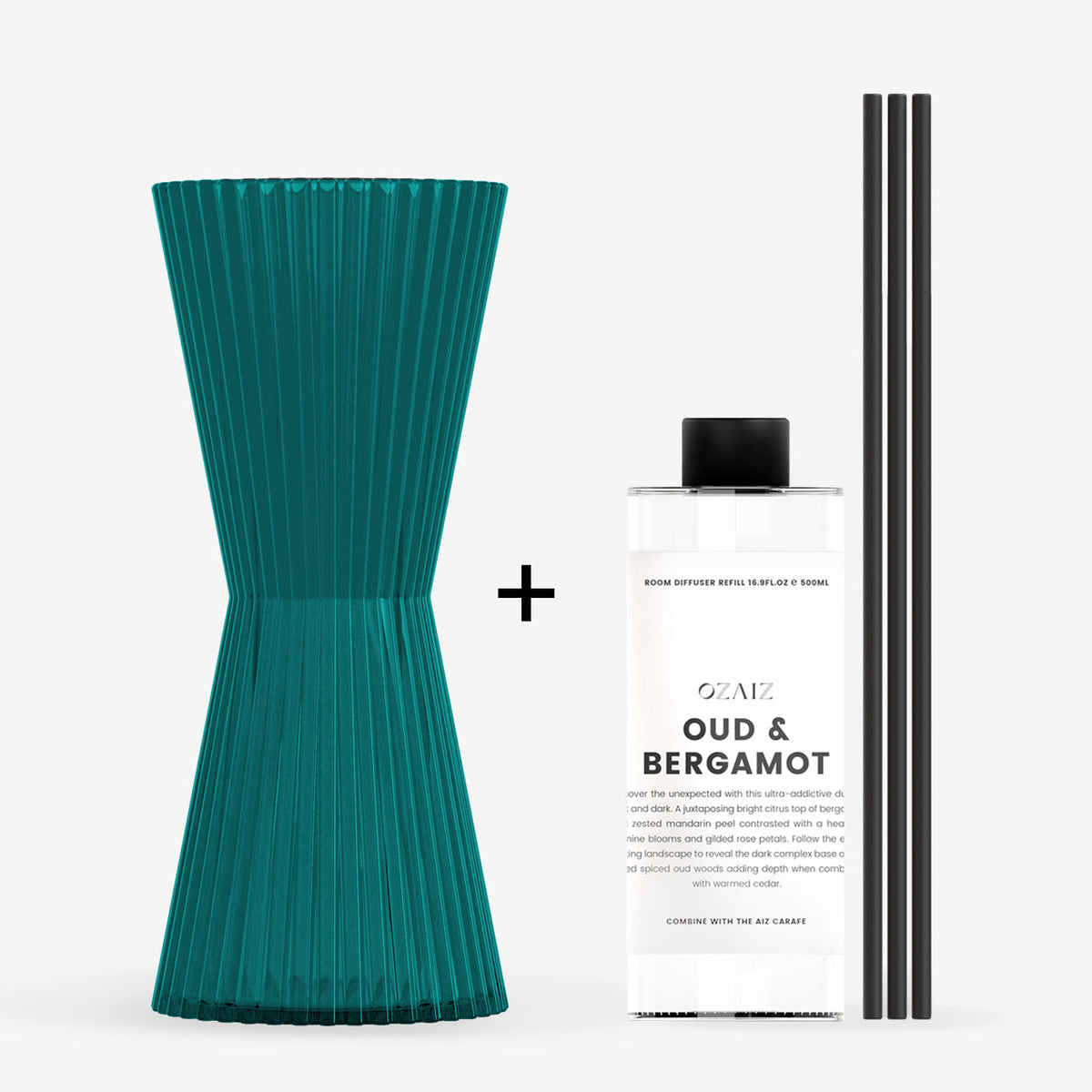 Reed Diffuser – Oud & Bergamot | OZAIZ | ESVILA