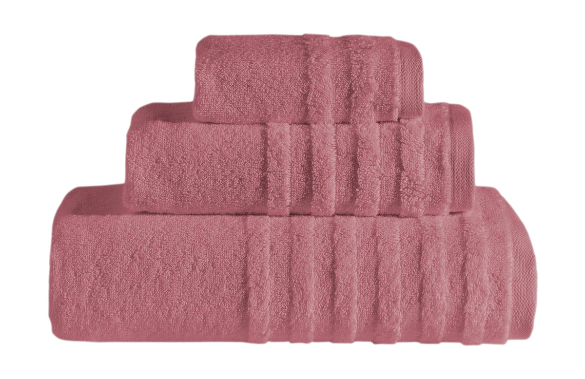 Opulent Collection Luxury Bath Towels – Dobby Weave, Striped Pattern | ESVILA