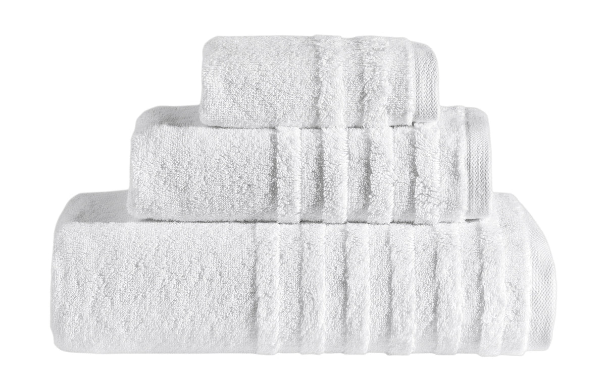 Opulent Collection Luxury Bath Towels – Dobby Weave, Striped Pattern | ESVILA