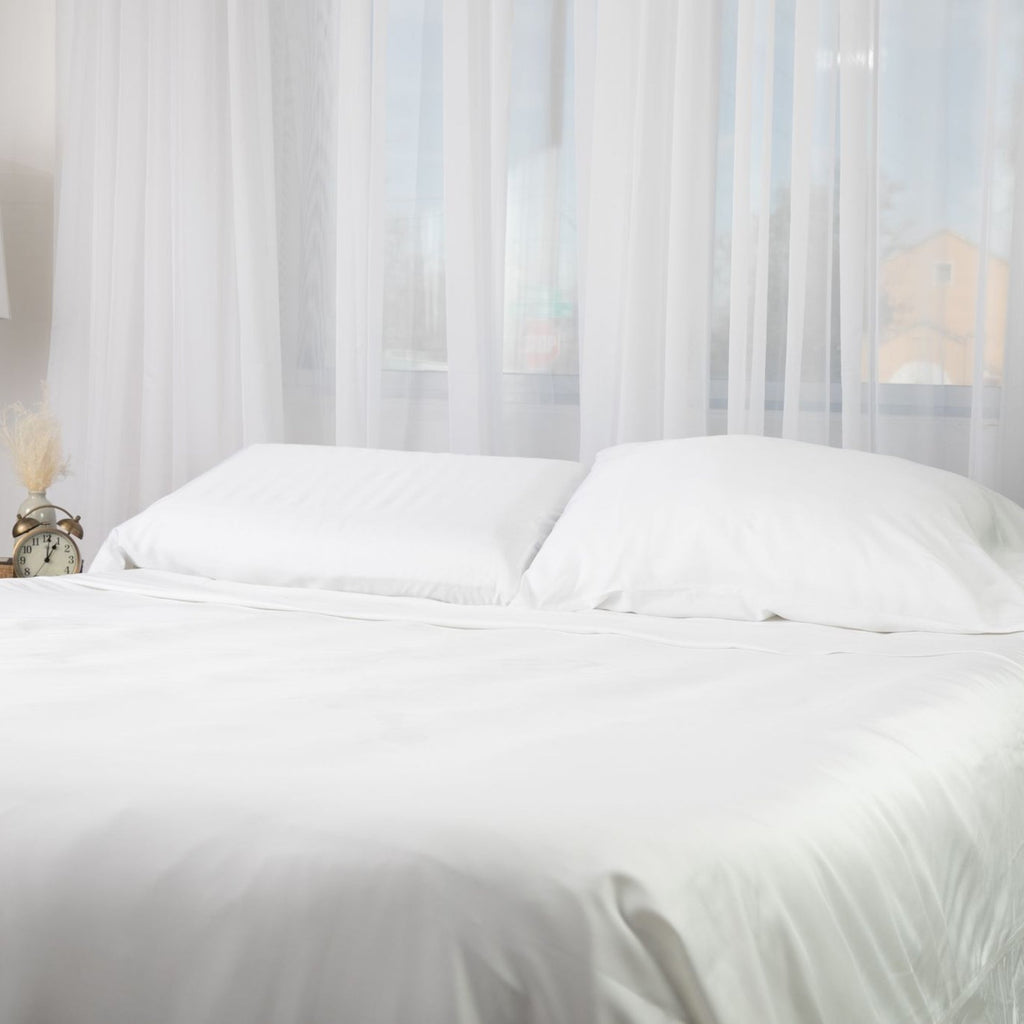 Bamboo Viscose Sheet Set (4 Pieces) – 250TC, Silky Soft, Queen/King/Cal King | ESVILA