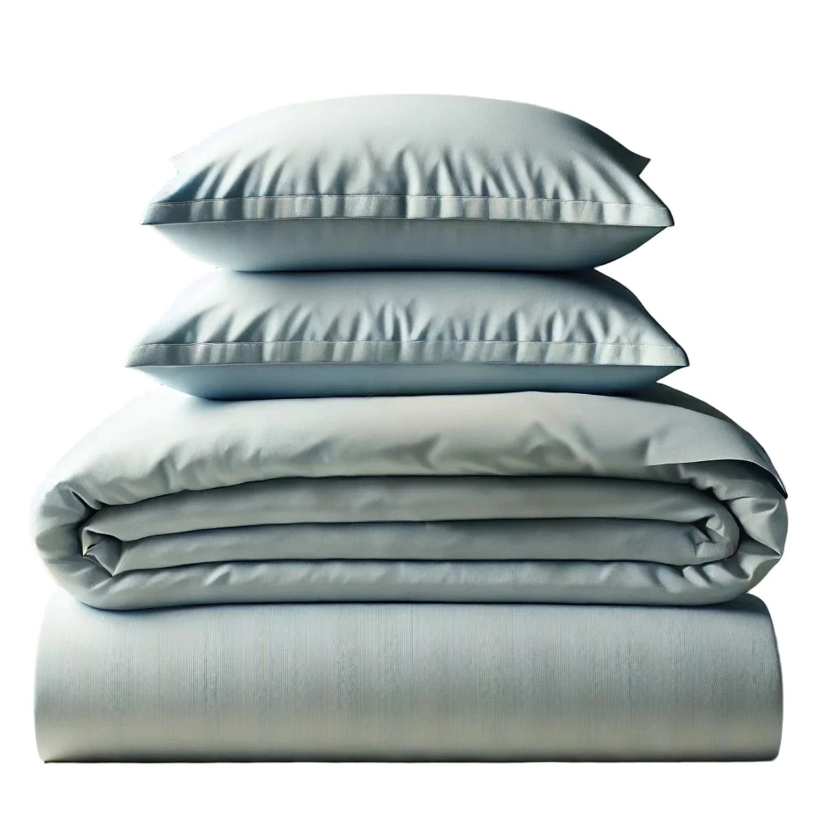 Bamboo viscose duvet cover with two shams