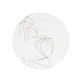 Wave Place Setting, 3-Piece Service for 4 | French Porcelain, Made in Portugal