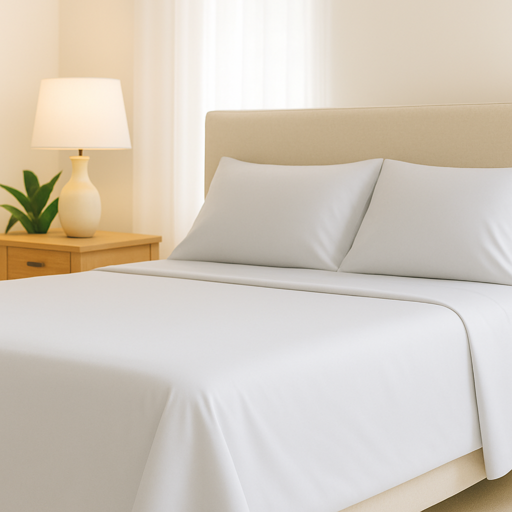 Bamboo Viscose Sheet Set (4 Pieces) – 250TC, Silky Soft, Queen/King/Cal King | ESVILA
