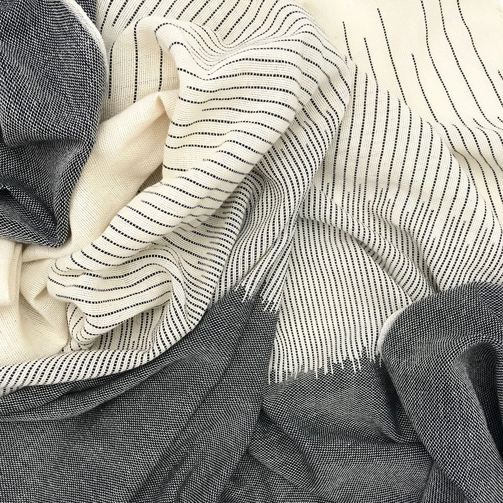 Espresso Handloom Cashmere Scarf 79x26" – Grade A Himalayan Cashmere | ESVILA
