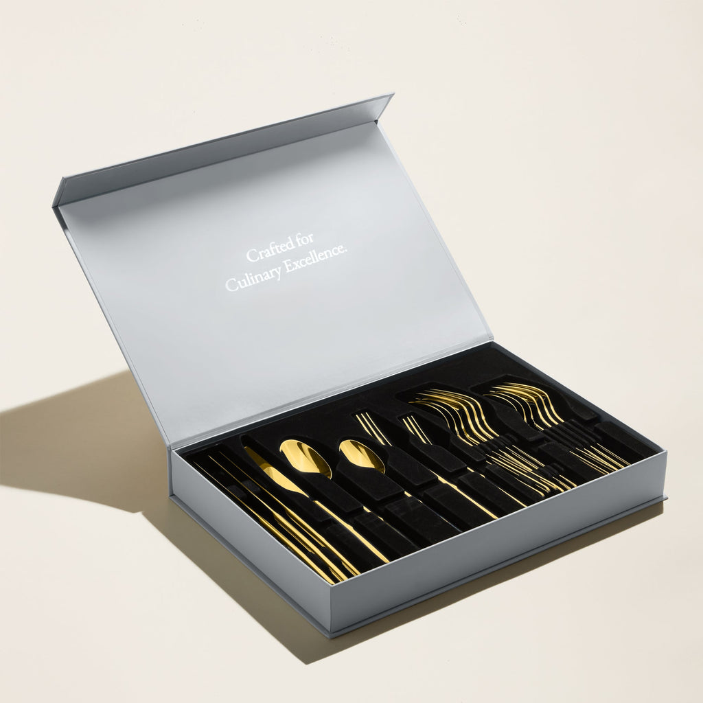 Premium Flatware Set – 18/10 Stainless Steel, Service for 4 | ESVILA