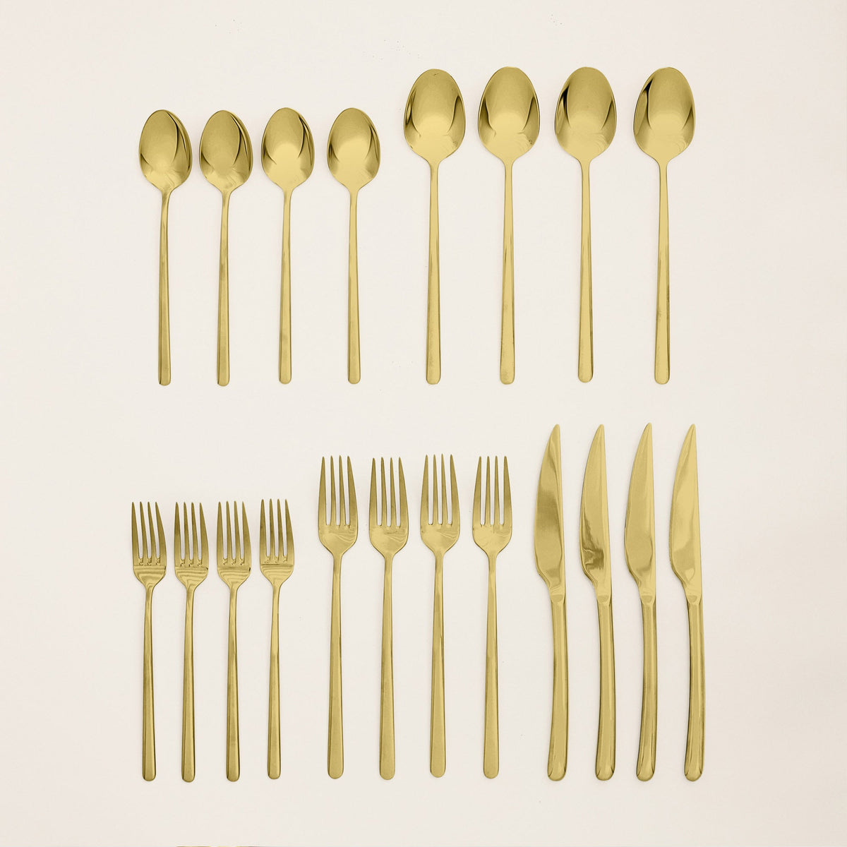 Premium Flatware Set – 18/10 Stainless Steel, Service for 4 | ESVILA