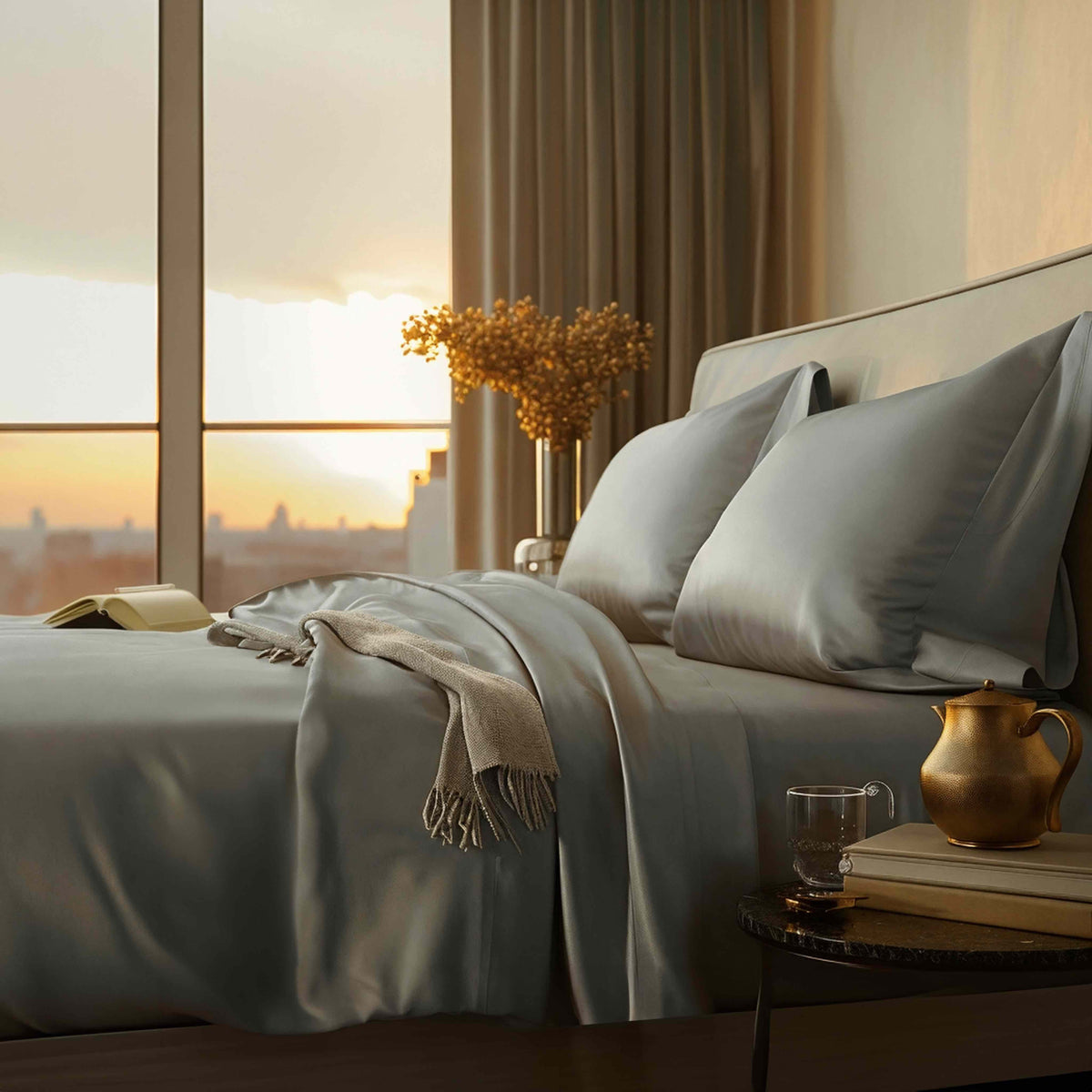 Luxe Australian Sateen Pillowcase Set – 400 TC | ESVILA