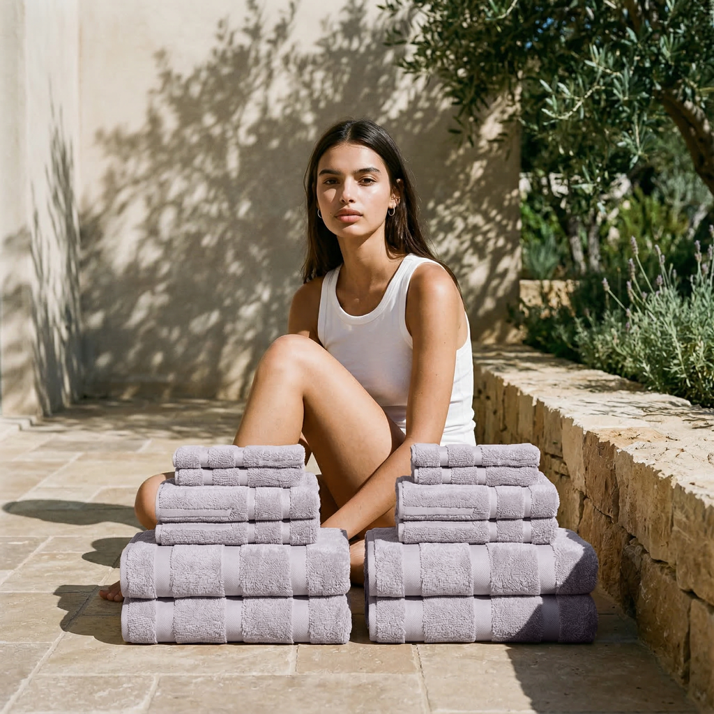Australian Cotton Bath Towel – 600 GSM, Capri | ESVILA