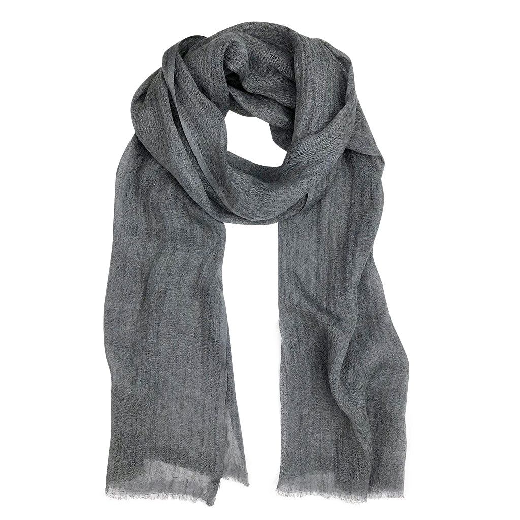 Gauze linen scarf