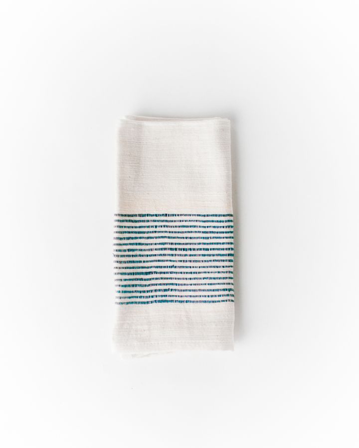 Riviera Handwoven Cotton Napkins – Ribbed Texture, Set of 2, 4 or 6 | ESVILA