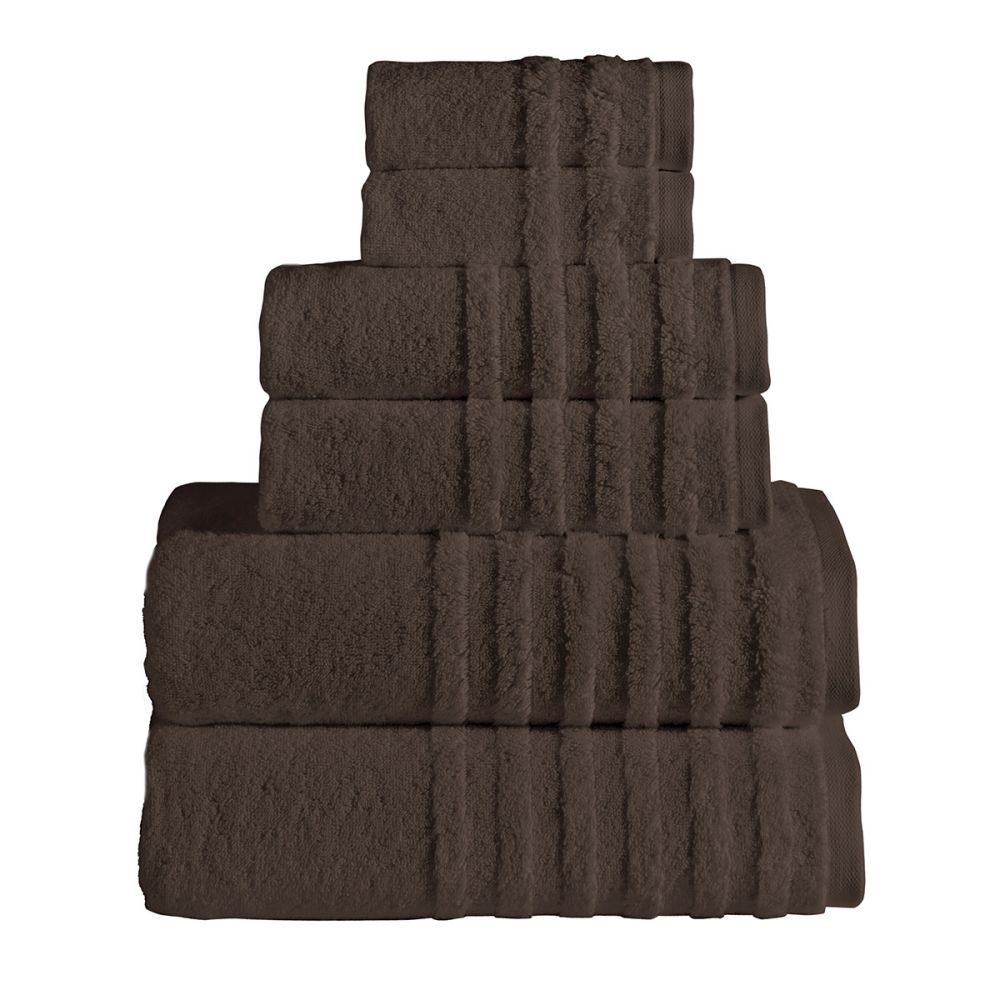Opulent Collection Luxury Bath Towels – Dobby Weave, Striped Pattern | ESVILA
