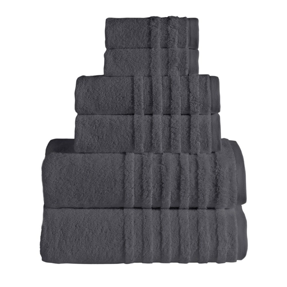 Opulent Collection Luxury Bath Towels – Dobby Weave, Striped Pattern | ESVILA