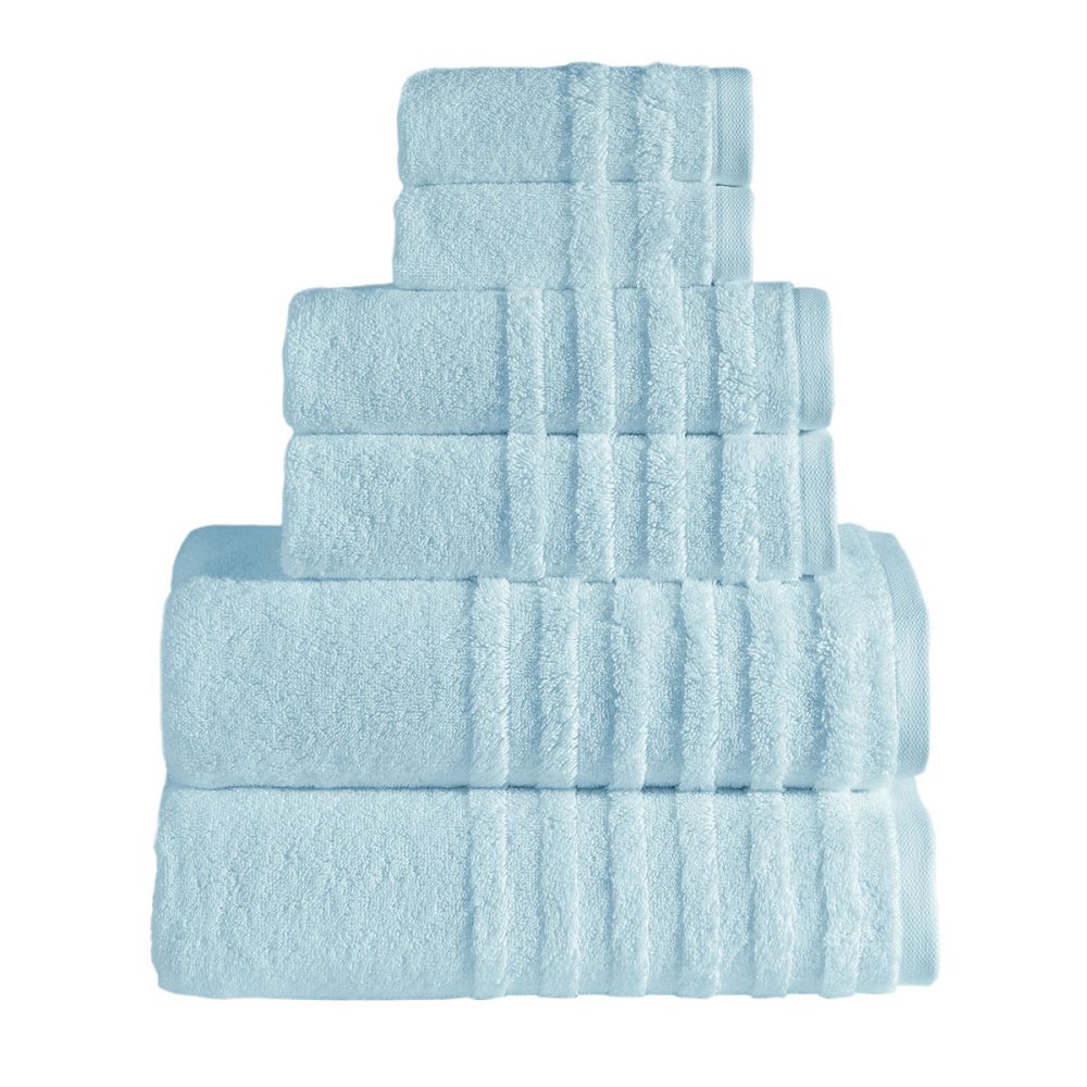 Opulent Collection Luxury Bath Towels – Dobby Weave, Striped Pattern | ESVILA