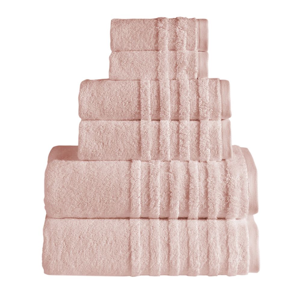 Opulent Collection Luxury Bath Towels – Dobby Weave, Striped Pattern | ESVILA