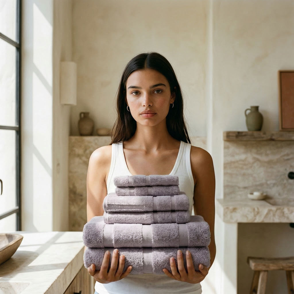 Australian Cotton Bath Towel – 600 GSM, Capri | ESVILA