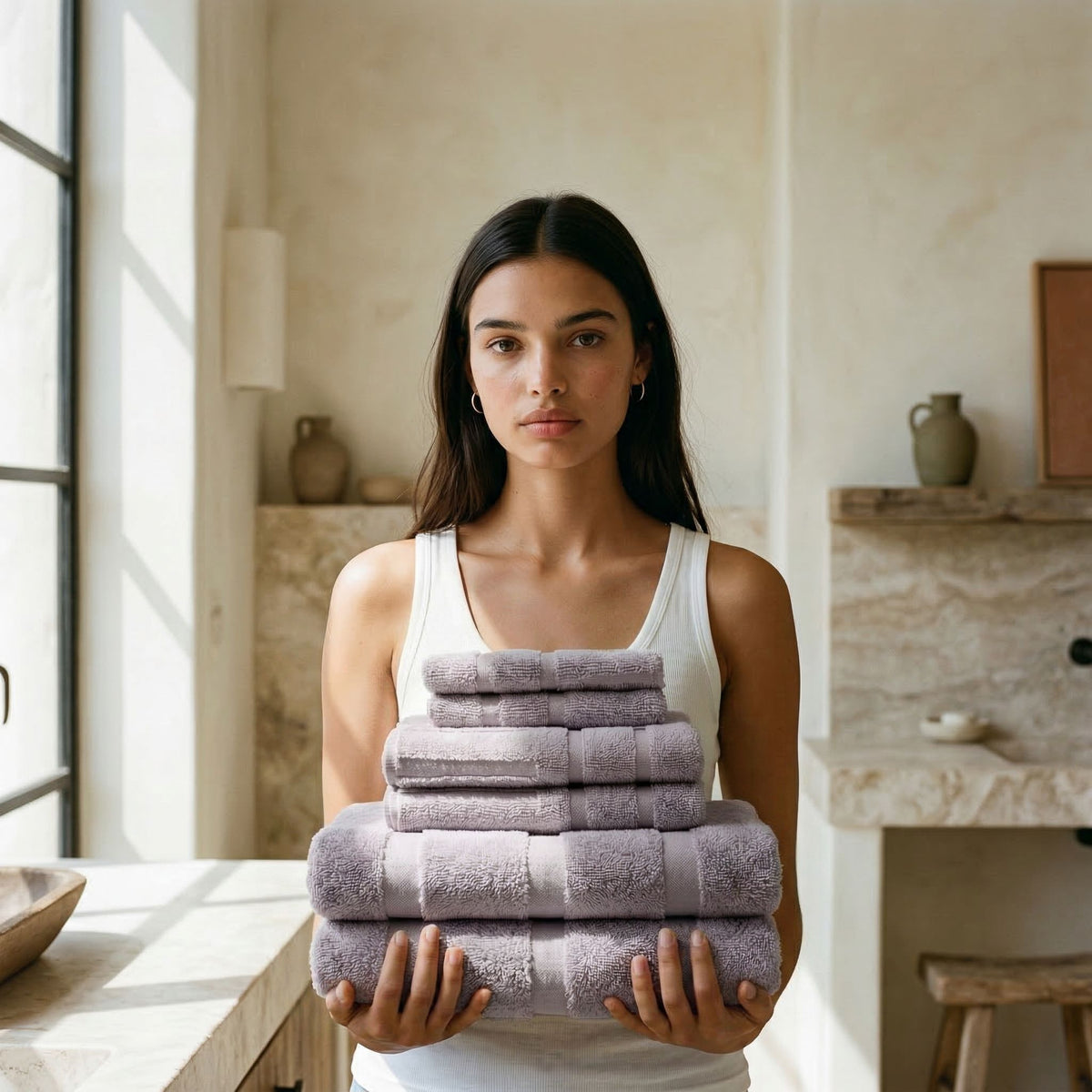 Australian Cotton Bath Towel – 600 GSM, Capri | ESVILA
