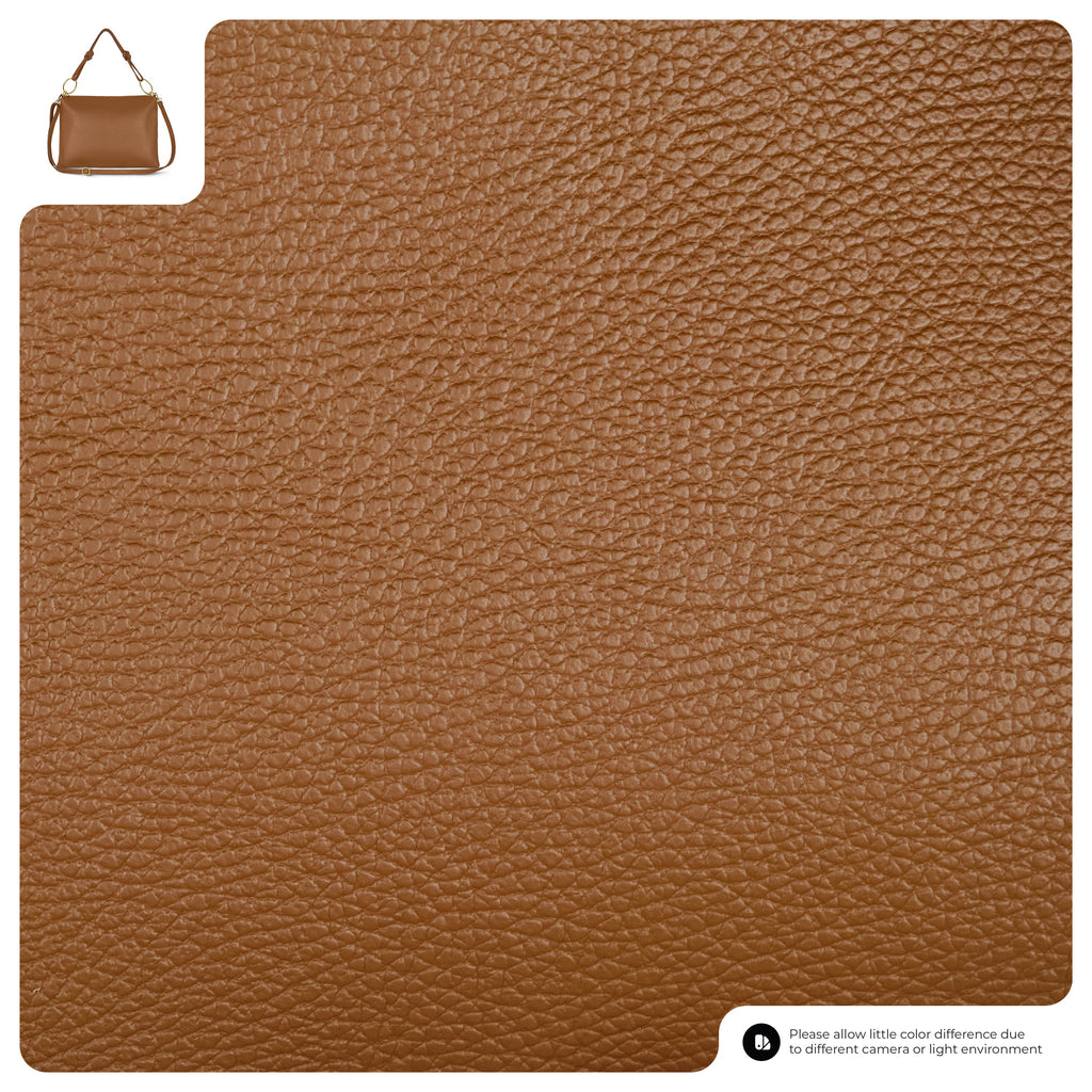 Italian full-grain leather shoulder bag Livorno in beige