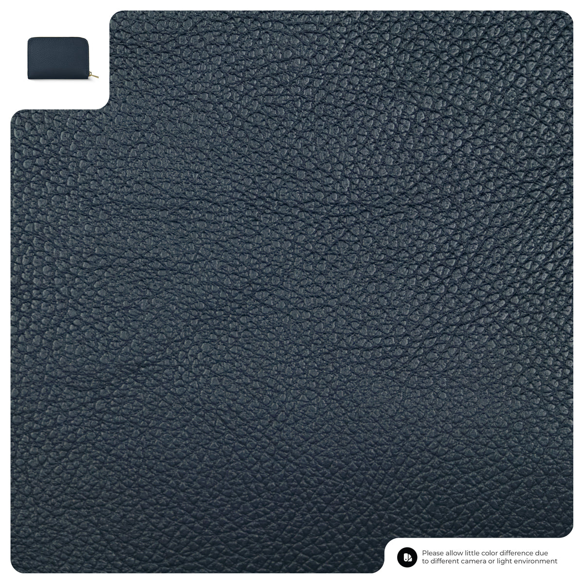 Italian full-grain leather slim zip wallet Bolzano