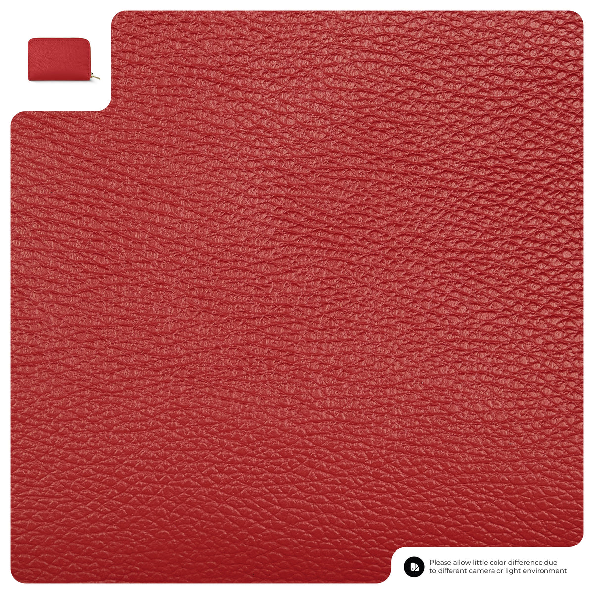 Italian full-grain leather slim zip wallet Bolzano