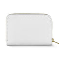 Italian full-grain leather slim zip wallet Bolzano