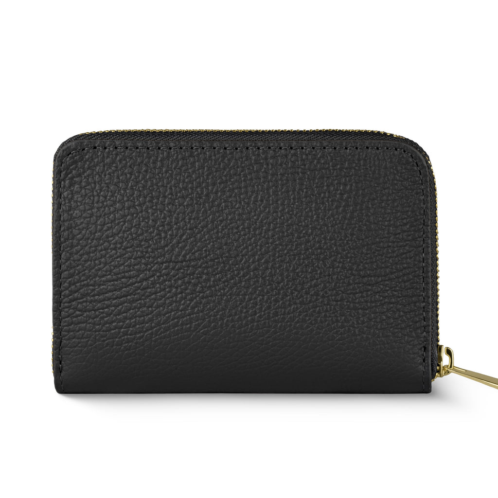 Italian full-grain leather slim zip wallet Bolzano